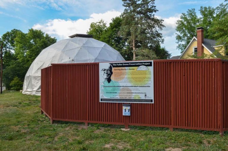 Saving Bucky's Home  Fuller Dome Preservation Launch