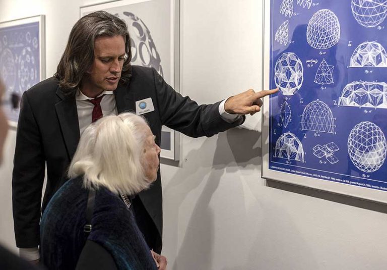Ben Lowder with Allegra Fuller at Edwardsville Dome