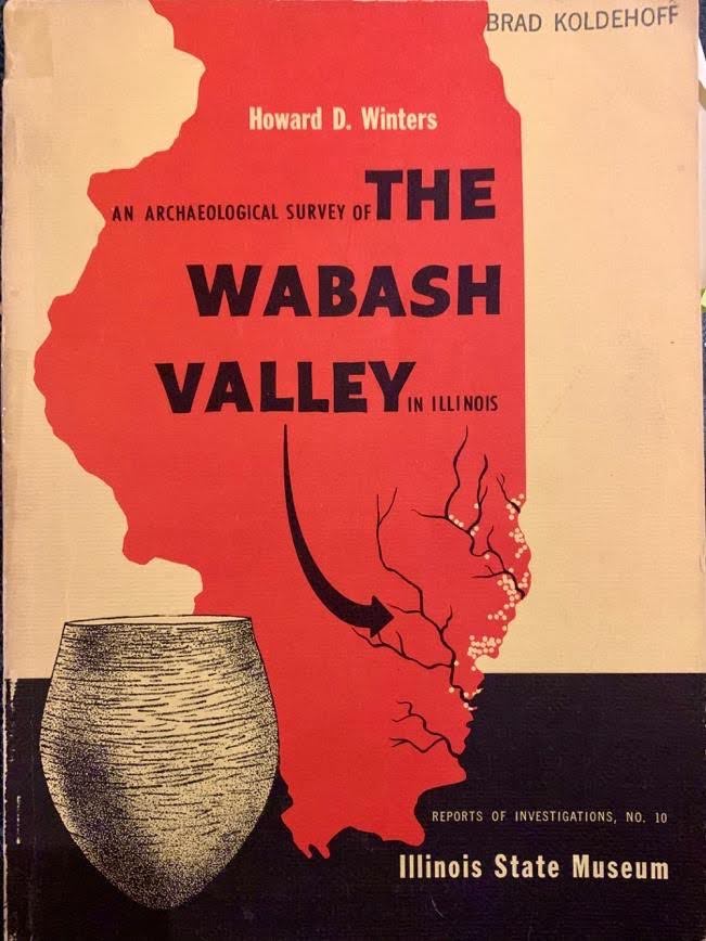 Cover of An Archaeological Survey of the Wabash Valley in Illinois by Howard D. Winters